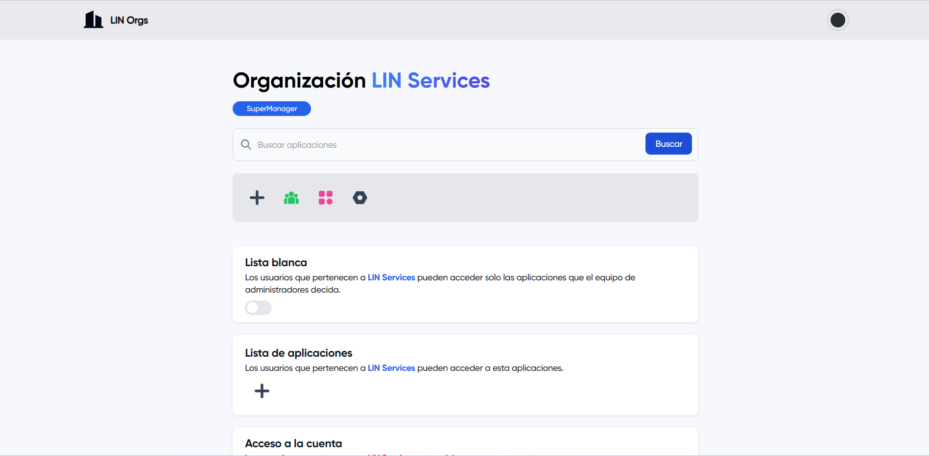 organización